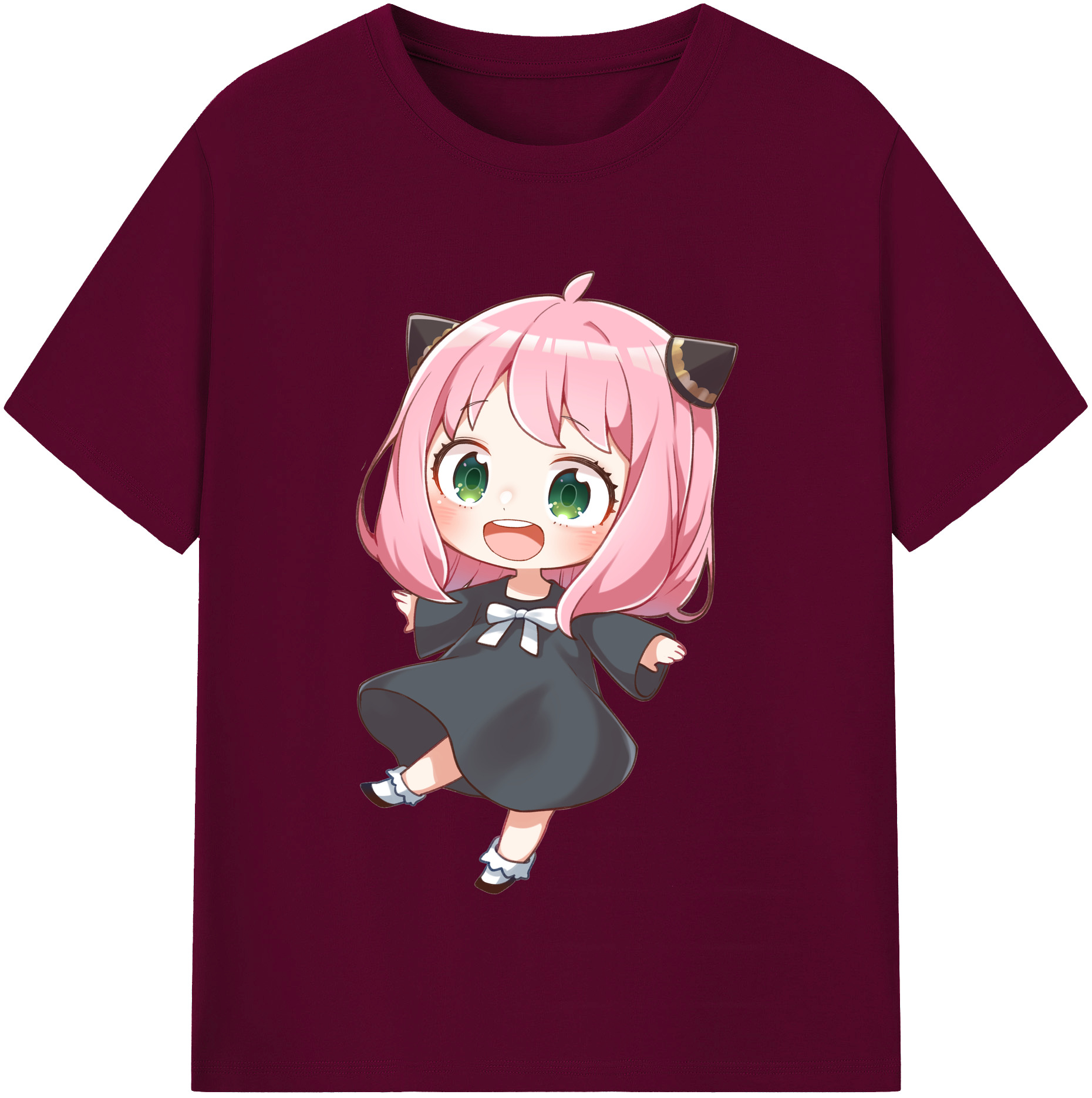 （画像用） SPY×FAMILY间谍家家酒 レディースカジュアルプリントTシャツ（綿100％）